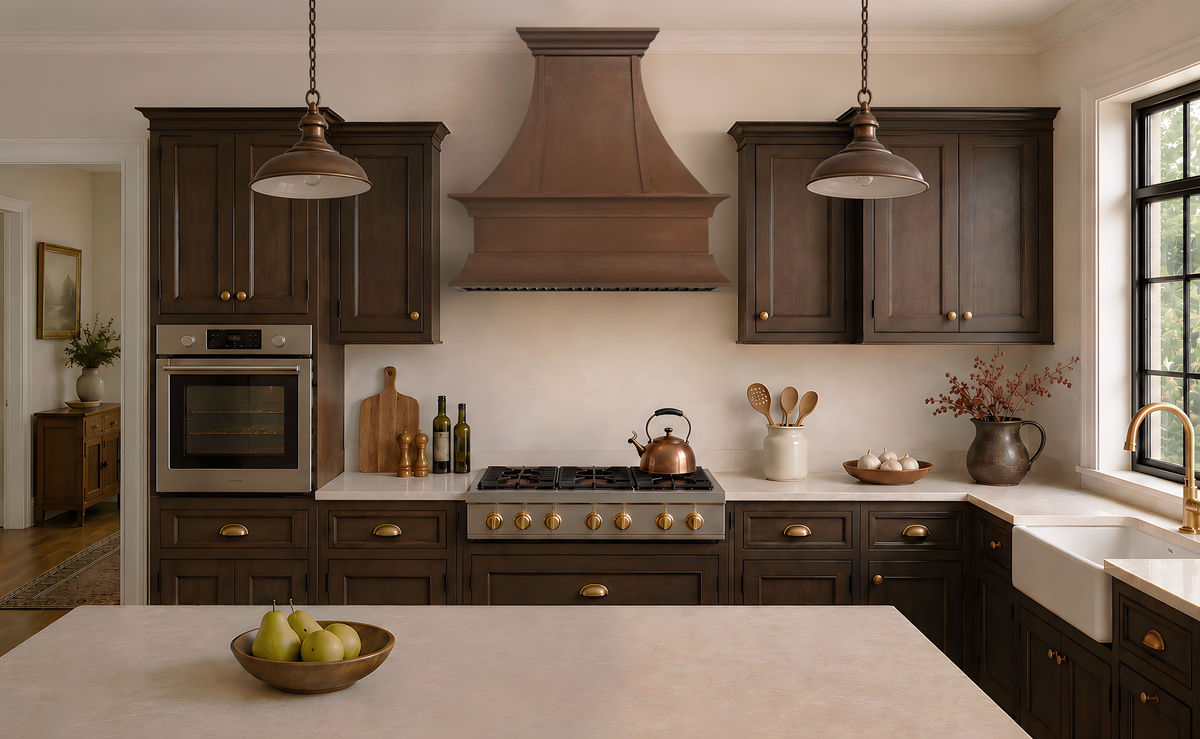 Copper Range Hoods