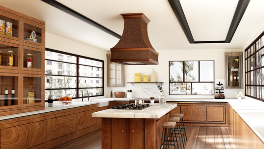 Copper Range Hoods
