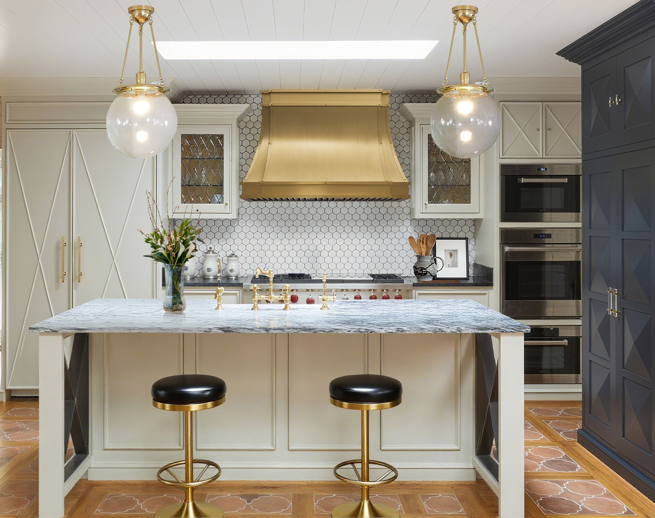 Brass Range Hoods