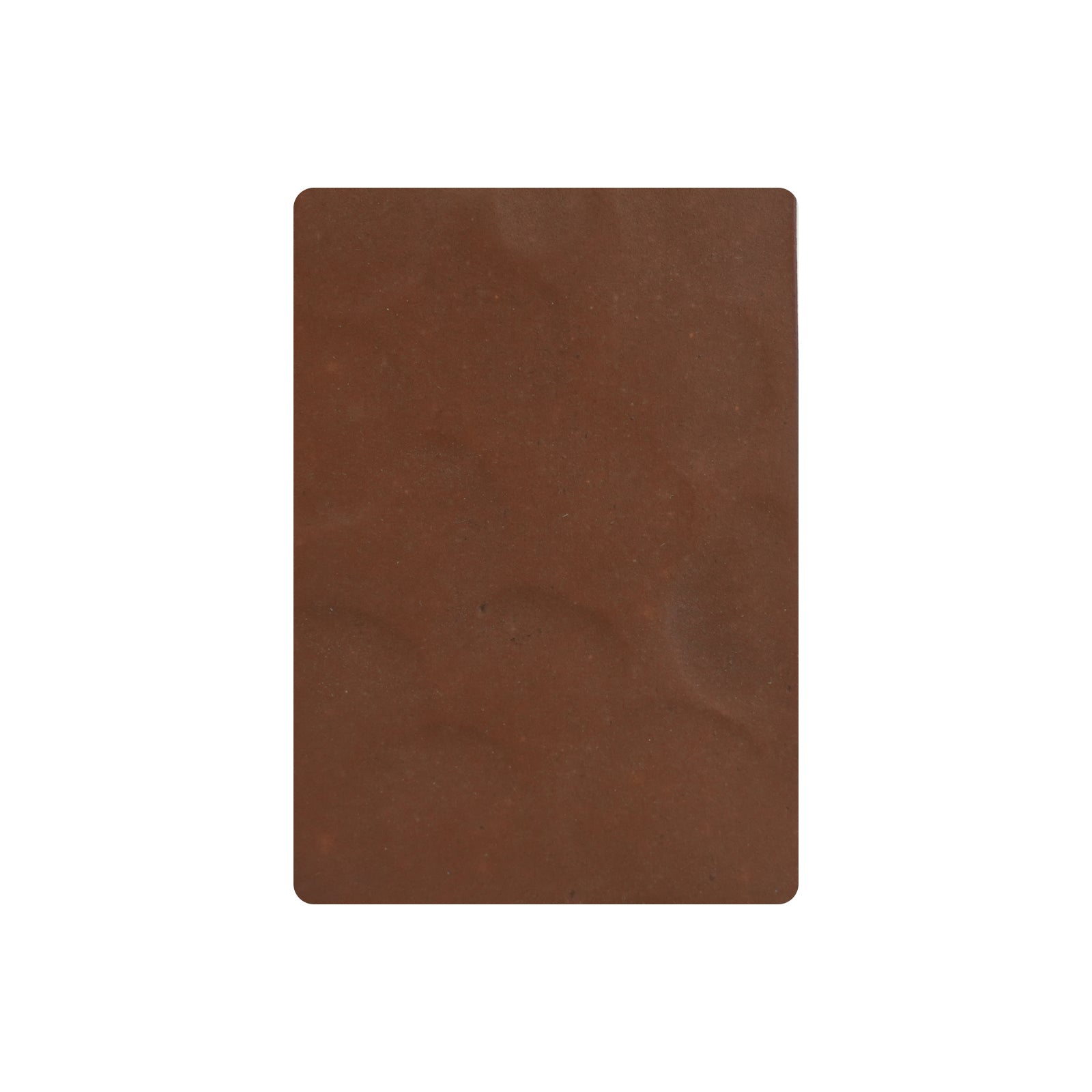 CKH fired copper light hammered finish sample for range hoods, featuring subtle textured elegance.