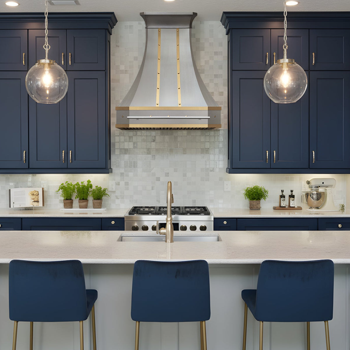wall mount stainless steel kitchen range hood