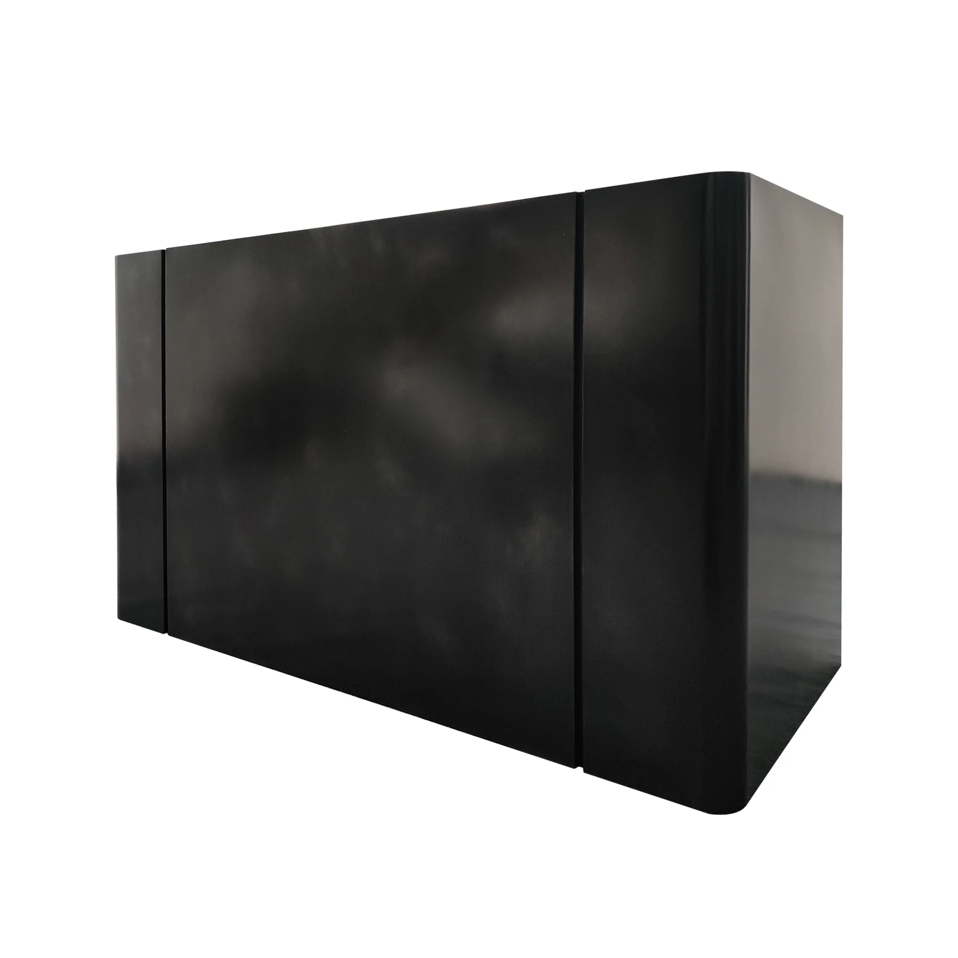 Modern zinc kitchen exhaust hoods with LED lights