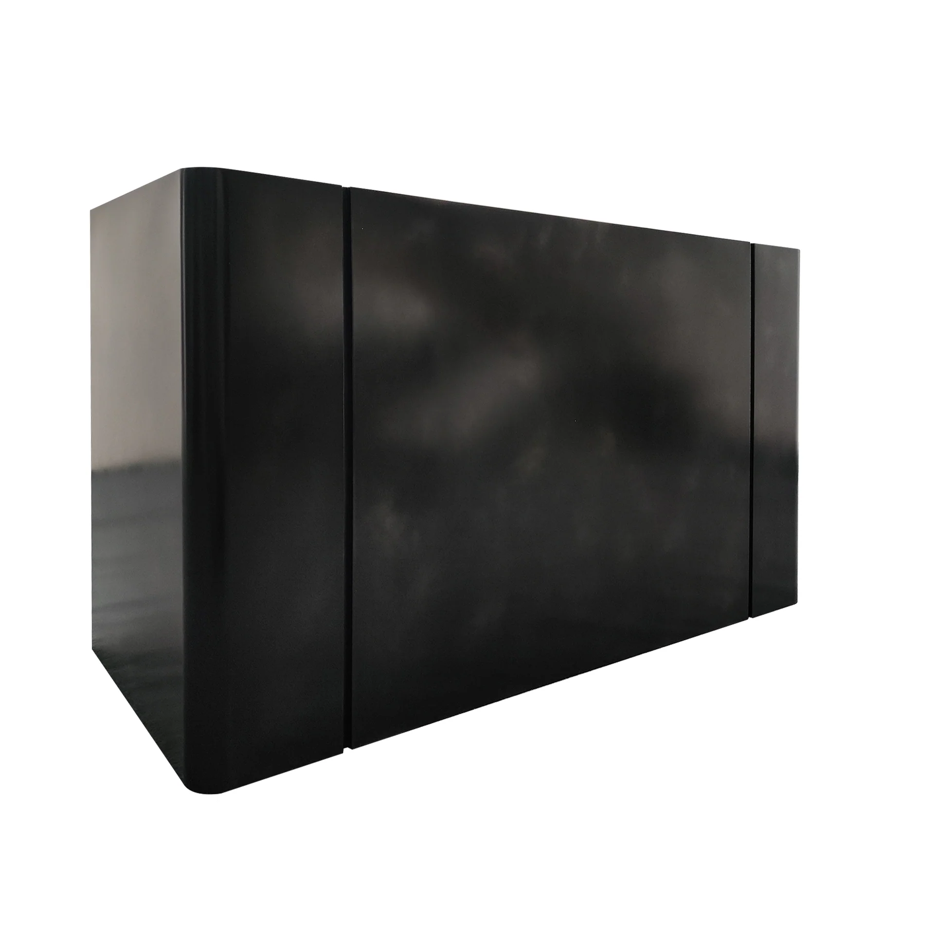 Modern zinc kitchen exhaust hoods with LED lights