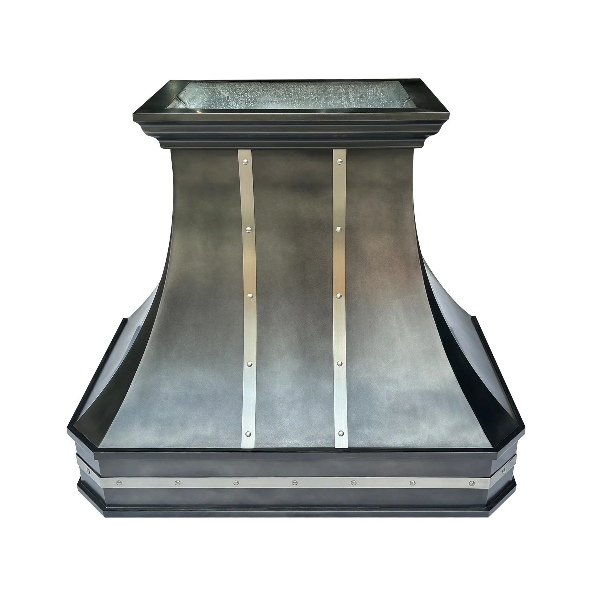 Zinc wall-mounted range vent hood 900 CFM