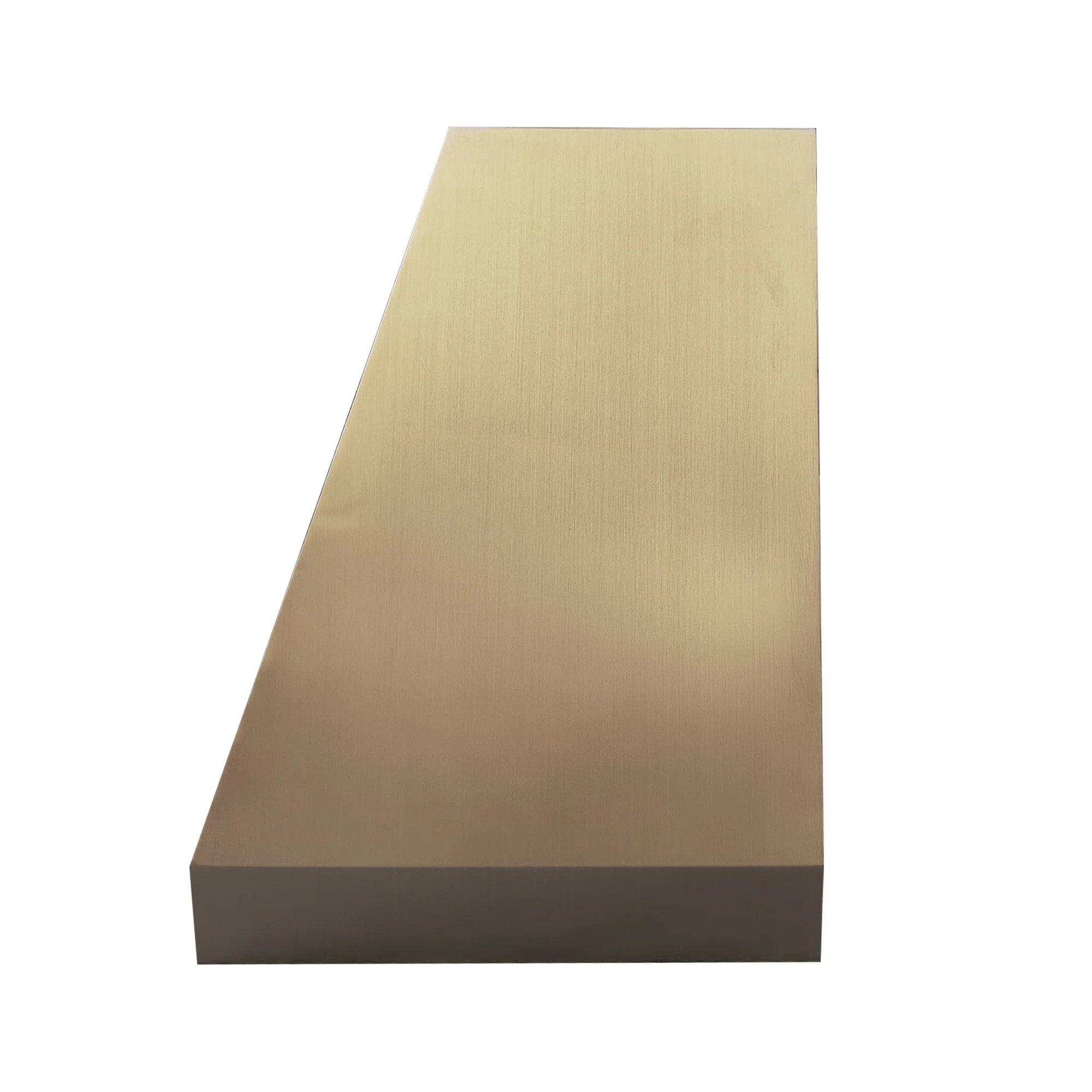 custom brushed kitchen range hood