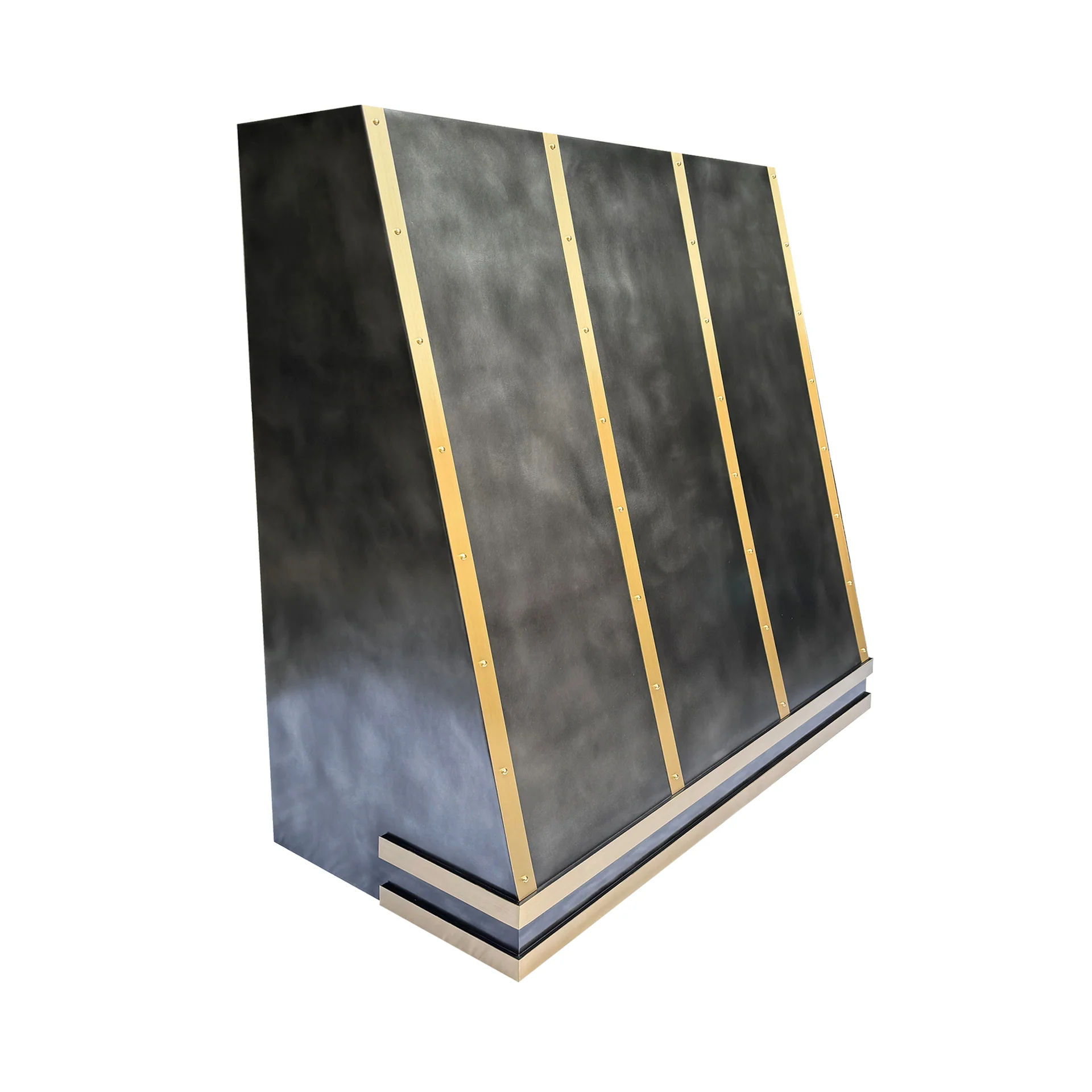  wall-mounted zinc kitchen range hood