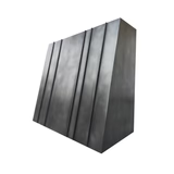 Zinc range hood kitchen wall-mount